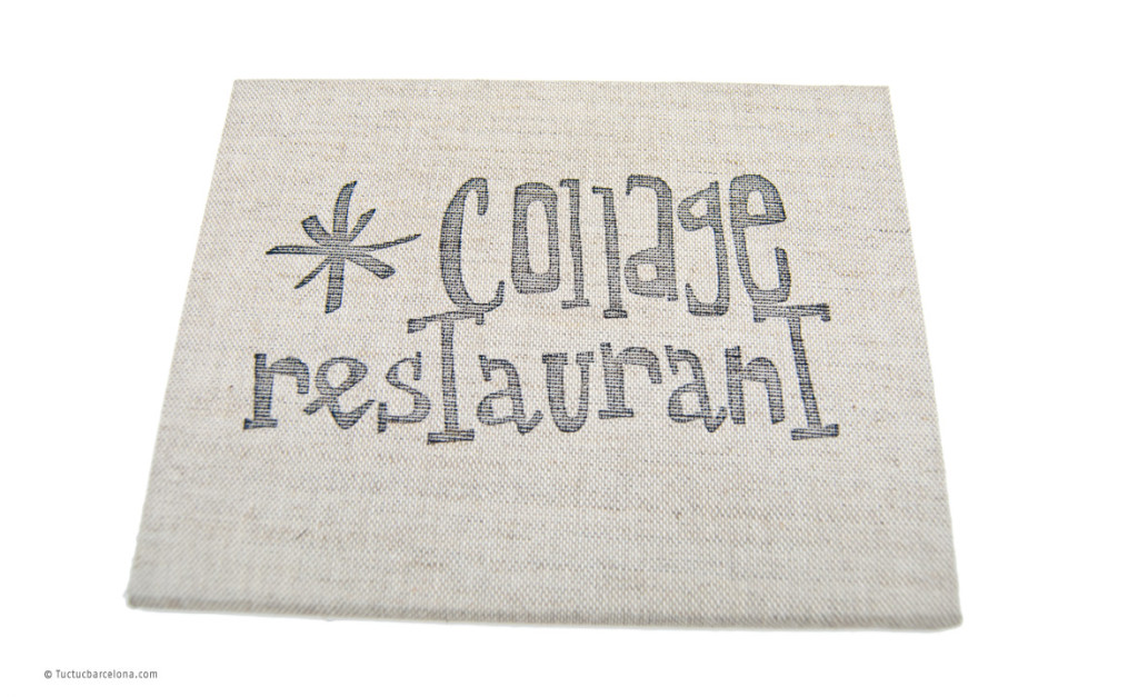 Carta restaurante y cafetería en Barcelona Diseno Grafico.Tuctucbarcelona