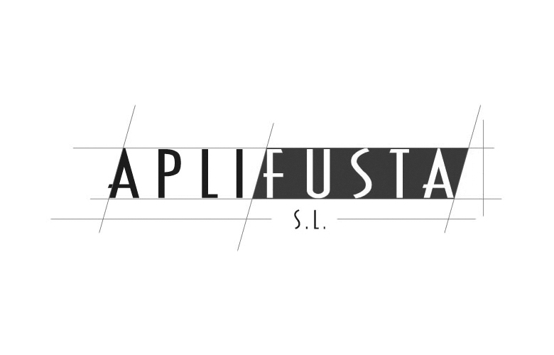 Diseño logotipo Aplifusta