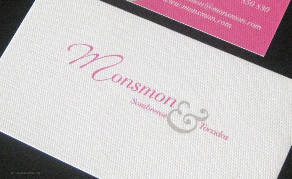Tarjeta visita diseñador gráfico profesional Tuctucbarcelona